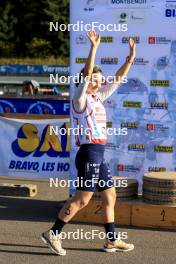 20.10.2024, Arcon, France (FRA): Jeanne Richard (FRA) - Biathlon Samse Summer Tour, pursuit, Arcon (FRA). www.nordicfocus.com. © Manzoni/NordicFocus. Every downloaded picture is fee-liable.