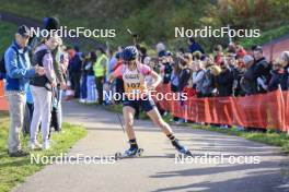 20.10.2024, Arcon, France (FRA): Alice Dusserre (FRA) - Biathlon Samse Summer Tour, pursuit, Arcon (FRA). www.nordicfocus.com. © Manzoni/NordicFocus. Every downloaded picture is fee-liable.