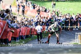 20.10.2024, Arcon, France (FRA): Fabien Claude (FRA) - Biathlon Samse Summer Tour, pursuit, Arcon (FRA). www.nordicfocus.com. © Manzoni/NordicFocus. Every downloaded picture is fee-liable.