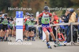 20.10.2024, Arcon, France (FRA): Alexis Provost (FRA) - Biathlon Samse Summer Tour, pursuit, Arcon (FRA). www.nordicfocus.com. © Manzoni/NordicFocus. Every downloaded picture is fee-liable.