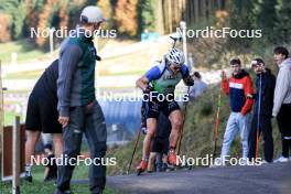 20.10.2024, Arcon, France (FRA): Emilien Jacquelin (FRA) - Biathlon Samse Summer Tour, pursuit, Arcon (FRA). www.nordicfocus.com. © Manzoni/NordicFocus. Every downloaded picture is fee-liable.