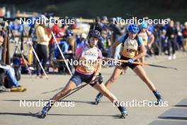 20.10.2024, Arcon, France (FRA): Alice Dusserre (FRA) - Biathlon Samse Summer Tour, pursuit, Arcon (FRA). www.nordicfocus.com. © Manzoni/NordicFocus. Every downloaded picture is fee-liable.