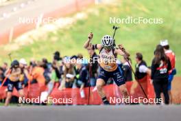 20.10.2024, Arcon, France (FRA): Jeanne Richard (FRA) - Biathlon Samse Summer Tour, pursuit, Arcon (FRA). www.nordicfocus.com. © Manzoni/NordicFocus. Every downloaded picture is fee-liable.