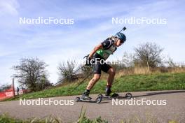 20.10.2024, Arcon, France (FRA): TEO Fastiggi Bailina (FRA) - Biathlon Samse Summer Tour, pursuit, Arcon (FRA). www.nordicfocus.com. © Manzoni/NordicFocus. Every downloaded picture is fee-liable.