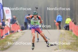 20.10.2024, Arcon, France (FRA): Timeo Amiotte (FRA) - Biathlon Samse Summer Tour, pursuit, Arcon (FRA). www.nordicfocus.com. © Manzoni/NordicFocus. Every downloaded picture is fee-liable.