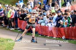 20.10.2024, Arcon, France (FRA): Lisa Siberchicot (FRA) - Biathlon Samse Summer Tour, pursuit, Arcon (FRA). www.nordicfocus.com. © Manzoni/NordicFocus. Every downloaded picture is fee-liable.