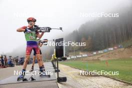 20.10.2024, Arcon, France (FRA): Augustin Remonnay (FRA) - Biathlon Samse Summer Tour, pursuit, Arcon (FRA). www.nordicfocus.com. © Manzoni/NordicFocus. Every downloaded picture is fee-liable.