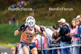 20.10.2024, Arcon, France (FRA): Paula Botet (FRA) - Biathlon Samse Summer Tour, pursuit, Arcon (FRA). www.nordicfocus.com. © Manzoni/NordicFocus. Every downloaded picture is fee-liable.