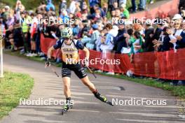 20.10.2024, Arcon, France (FRA): Justine Braisaz-Bouchet (FRA) - Biathlon Samse Summer Tour, pursuit, Arcon (FRA). www.nordicfocus.com. © Manzoni/NordicFocus. Every downloaded picture is fee-liable.