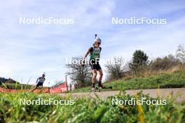 20.10.2024, Arcon, France (FRA): Raphael Dhenain (FRA) - Biathlon Samse Summer Tour, pursuit, Arcon (FRA). www.nordicfocus.com. © Manzoni/NordicFocus. Every downloaded picture is fee-liable.