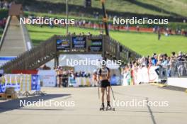 20.10.2024, Arcon, France (FRA): Lena Moretti (FRA) - Biathlon Samse Summer Tour, pursuit, Arcon (FRA). www.nordicfocus.com. © Manzoni/NordicFocus. Every downloaded picture is fee-liable.