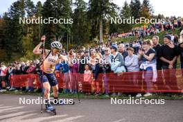 20.10.2024, Arcon, France (FRA): Jeanne Richard (FRA) - Biathlon Samse Summer Tour, pursuit, Arcon (FRA). www.nordicfocus.com. © Manzoni/NordicFocus. Every downloaded picture is fee-liable.