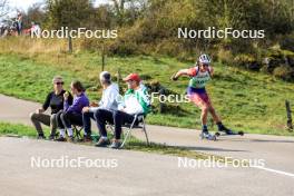 20.10.2024, Arcon, France (FRA): Enzo Bouillet (FRA) - Biathlon Samse Summer Tour, pursuit, Arcon (FRA). www.nordicfocus.com. © Manzoni/NordicFocus. Every downloaded picture is fee-liable.