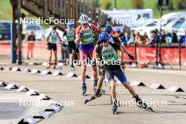 20.10.2024, Arcon, France (FRA): Adeis Hanot (FRA) - Biathlon Samse Summer Tour, pursuit, Arcon (FRA). www.nordicfocus.com. © Manzoni/NordicFocus. Every downloaded picture is fee-liable.