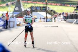 20.10.2024, Arcon, France (FRA): Fabien Claude (FRA) - Biathlon Samse Summer Tour, pursuit, Arcon (FRA). www.nordicfocus.com. © Manzoni/NordicFocus. Every downloaded picture is fee-liable.