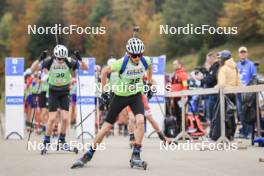 20.10.2024, Arcon, France (FRA): Adrian Dorel (FRA) - Biathlon Samse Summer Tour, pursuit, Arcon (FRA). www.nordicfocus.com. © Manzoni/NordicFocus. Every downloaded picture is fee-liable.