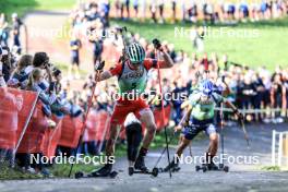 20.10.2024, Arcon, France (FRA): Martin Botet (FRA) - Biathlon Samse Summer Tour, pursuit, Arcon (FRA). www.nordicfocus.com. © Manzoni/NordicFocus. Every downloaded picture is fee-liable.