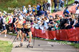 20.10.2024, Arcon, France (FRA): Camille Coupe (FRA) - Biathlon Samse Summer Tour, pursuit, Arcon (FRA). www.nordicfocus.com. © Manzoni/NordicFocus. Every downloaded picture is fee-liable.