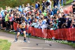 20.10.2024, Arcon, France (FRA): Sophie Chauveau (FRA) - Biathlon Samse Summer Tour, pursuit, Arcon (FRA). www.nordicfocus.com. © Manzoni/NordicFocus. Every downloaded picture is fee-liable.