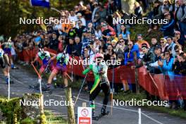 20.10.2024, Arcon, France (FRA): Sebastien Mahon (FRA) - Biathlon Samse Summer Tour, pursuit, Arcon (FRA). www.nordicfocus.com. © Manzoni/NordicFocus. Every downloaded picture is fee-liable.