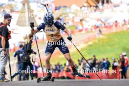 20.10.2024, Arcon, France (FRA): Lou Jeanmonnot (FRA) - Biathlon Samse Summer Tour, pursuit, Arcon (FRA). www.nordicfocus.com. © Manzoni/NordicFocus. Every downloaded picture is fee-liable.