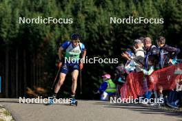 20.10.2024, Arcon, France (FRA): Valentin Lejeune (FRA) - Biathlon Samse Summer Tour, pursuit, Arcon (FRA). www.nordicfocus.com. © Manzoni/NordicFocus. Every downloaded picture is fee-liable.