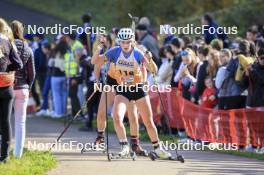 20.10.2024, Arcon, France (FRA): Annika Luedeke (GER) - Biathlon Samse Summer Tour, pursuit, Arcon (FRA). www.nordicfocus.com. © Manzoni/NordicFocus. Every downloaded picture is fee-liable.