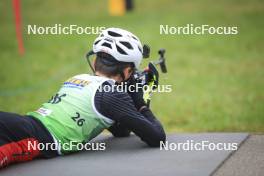 20.10.2024, Arcon, France (FRA): Alexis Fine (FRA) - Biathlon Samse Summer Tour, pursuit, Arcon (FRA). www.nordicfocus.com. © Manzoni/NordicFocus. Every downloaded picture is fee-liable.