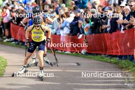 20.10.2024, Arcon, France (FRA): Oceane Michelon (FRA) - Biathlon Samse Summer Tour, pursuit, Arcon (FRA). www.nordicfocus.com. © Manzoni/NordicFocus. Every downloaded picture is fee-liable.