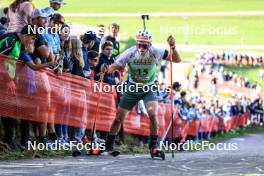 20.10.2024, Arcon, France (FRA): Linus Kesper (GER) - Biathlon Samse Summer Tour, pursuit, Arcon (FRA). www.nordicfocus.com. © Manzoni/NordicFocus. Every downloaded picture is fee-liable.