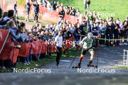 20.10.2024, Arcon, France (FRA): Fabien Claude (FRA) - Biathlon Samse Summer Tour, pursuit, Arcon (FRA). www.nordicfocus.com. © Manzoni/NordicFocus. Every downloaded picture is fee-liable.