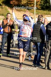 20.10.2024, Arcon, France (FRA): Julia Simon (FRA) - Biathlon Samse Summer Tour, pursuit, Arcon (FRA). www.nordicfocus.com. © Manzoni/NordicFocus. Every downloaded picture is fee-liable.