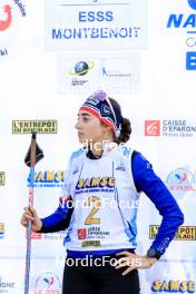 20.10.2024, Arcon, France (FRA): Lola Bugeaud (FRA) - Biathlon Samse Summer Tour, pursuit, Arcon (FRA). www.nordicfocus.com. © Manzoni/NordicFocus. Every downloaded picture is fee-liable.