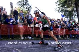 20.10.2024, Arcon, France (FRA): Fabien Claude (FRA) - Biathlon Samse Summer Tour, pursuit, Arcon (FRA). www.nordicfocus.com. © Manzoni/NordicFocus. Every downloaded picture is fee-liable.