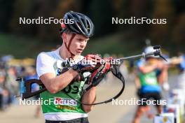 20.10.2024, Arcon, France (FRA): Lukas Tannheimer (GER) - Biathlon Samse Summer Tour, pursuit, Arcon (FRA). www.nordicfocus.com. © Manzoni/NordicFocus. Every downloaded picture is fee-liable.