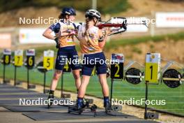 20.10.2024, Arcon, France (FRA): Jeanne Richard (FRA) - Biathlon Samse Summer Tour, pursuit, Arcon (FRA). www.nordicfocus.com. © Manzoni/NordicFocus. Every downloaded picture is fee-liable.