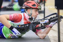 20.10.2024, Arcon, France (FRA): Augustin Remonnay (FRA) - Biathlon Samse Summer Tour, pursuit, Arcon (FRA). www.nordicfocus.com. © Manzoni/NordicFocus. Every downloaded picture is fee-liable.