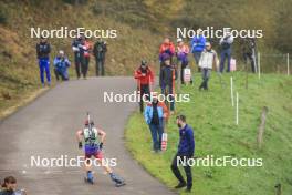 20.10.2024, Arcon, France (FRA): Augustin Remonnay (FRA) - Biathlon Samse Summer Tour, pursuit, Arcon (FRA). www.nordicfocus.com. © Manzoni/NordicFocus. Every downloaded picture is fee-liable.