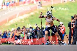 20.10.2024, Arcon, France (FRA): Jeanne Richard (FRA) - Biathlon Samse Summer Tour, pursuit, Arcon (FRA). www.nordicfocus.com. © Manzoni/NordicFocus. Every downloaded picture is fee-liable.