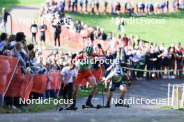 20.10.2024, Arcon, France (FRA): Martin Botet (FRA) - Biathlon Samse Summer Tour, pursuit, Arcon (FRA). www.nordicfocus.com. © Manzoni/NordicFocus. Every downloaded picture is fee-liable.