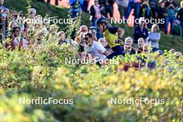 20.10.2024, Arcon, France (FRA): Quentin Fillon Maillet (FRA) - Biathlon Samse Summer Tour, pursuit, Arcon (FRA). www.nordicfocus.com. © Manzoni/NordicFocus. Every downloaded picture is fee-liable.