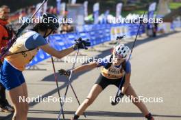 20.10.2024, Arcon, France (FRA): Lola Bugeaud (FRA) - Biathlon Samse Summer Tour, pursuit, Arcon (FRA). www.nordicfocus.com. © Manzoni/NordicFocus. Every downloaded picture is fee-liable.