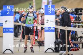 20.10.2024, Arcon, France (FRA): Tobit Keller (SUI) - Biathlon Samse Summer Tour, pursuit, Arcon (FRA). www.nordicfocus.com. © Manzoni/NordicFocus. Every downloaded picture is fee-liable.