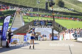 20.10.2024, Arcon, France (FRA): Louise Roguet (FRA) - Biathlon Samse Summer Tour, pursuit, Arcon (FRA). www.nordicfocus.com. © Manzoni/NordicFocus. Every downloaded picture is fee-liable.