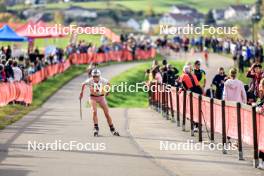 20.10.2024, Arcon, France (FRA): Lola Gilbert Jeanselme (FRA) - Biathlon Samse Summer Tour, pursuit, Arcon (FRA). www.nordicfocus.com. © Manzoni/NordicFocus. Every downloaded picture is fee-liable.