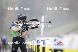 20.10.2024, Arcon, France (FRA): Martin Minazzi (FRA) - Biathlon Samse Summer Tour, pursuit, Arcon (FRA). www.nordicfocus.com. © Manzoni/NordicFocus. Every downloaded picture is fee-liable.