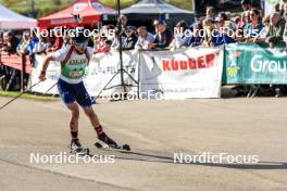 20.10.2024, Arcon, France (FRA): Mathew Chronicle (GBR) - Biathlon Samse Summer Tour, pursuit, Arcon (FRA). www.nordicfocus.com. © Manzoni/NordicFocus. Every downloaded picture is fee-liable.