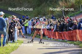 20.10.2024, Arcon, France (FRA): Matilda Dodos (FRA) - Biathlon Samse Summer Tour, pursuit, Arcon (FRA). www.nordicfocus.com. © Manzoni/NordicFocus. Every downloaded picture is fee-liable.