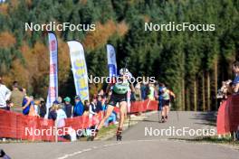 20.10.2024, Arcon, France (FRA): Ambroise Meunier (FRA) - Biathlon Samse Summer Tour, pursuit, Arcon (FRA). www.nordicfocus.com. © Manzoni/NordicFocus. Every downloaded picture is fee-liable.