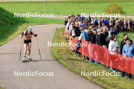 20.10.2024, Arcon, France (FRA): Capucine Fischer (FRA) - Biathlon Samse Summer Tour, pursuit, Arcon (FRA). www.nordicfocus.com. © Manzoni/NordicFocus. Every downloaded picture is fee-liable.